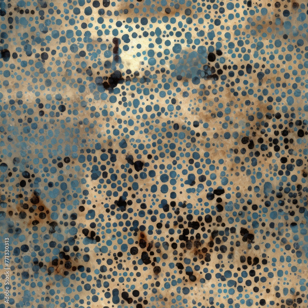 Soft blue leopard spots scatter seamlessly across a gentle beige canvas, evoking a tranquil yet whimsical textile pattern perfect for fashion-forward designs and modern interiors. Soft blue leopard spots scatter seamlessly across a gentle beige canvas, evoking a tranquil yet whimsical textile pattern perfect for fashion-forward designs and modern interiors.