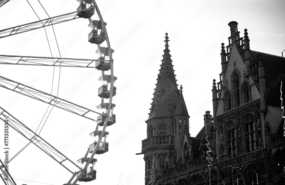 Ferris wheel in Ghent