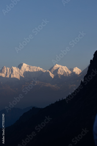 Kalinchowk city himalaya mountain in Napal photo