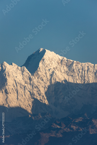 Kalinchowk city himalaya mountain in Napal photo