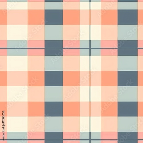 Seamless pattern of Gingham and Plaid mix, charming and perfect for picnic-inspired themes. Seamless Pattern, Fabric Pattern, Tumbler wrap, Mug Wrap.