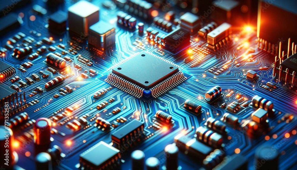 Microchip Central Glow Circuit Board Technology Detail Microchip Central Glow Circuit Board Technology Detail