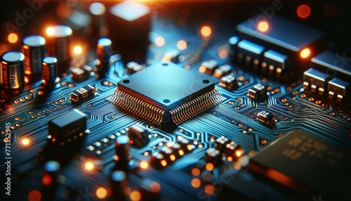 Microchip Central Glow Circuit Board Technology Detail