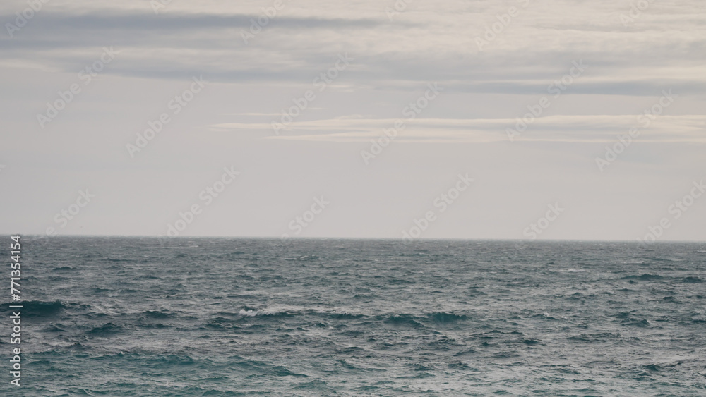 restless mediterranean sea background shot