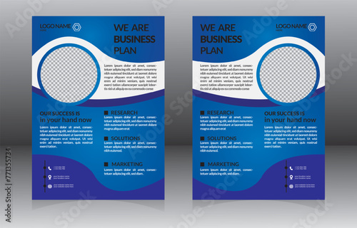 New flyer design template  print ready