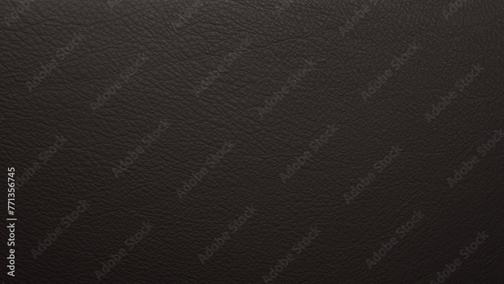Full grain brown cowhide leather background texture of real leather