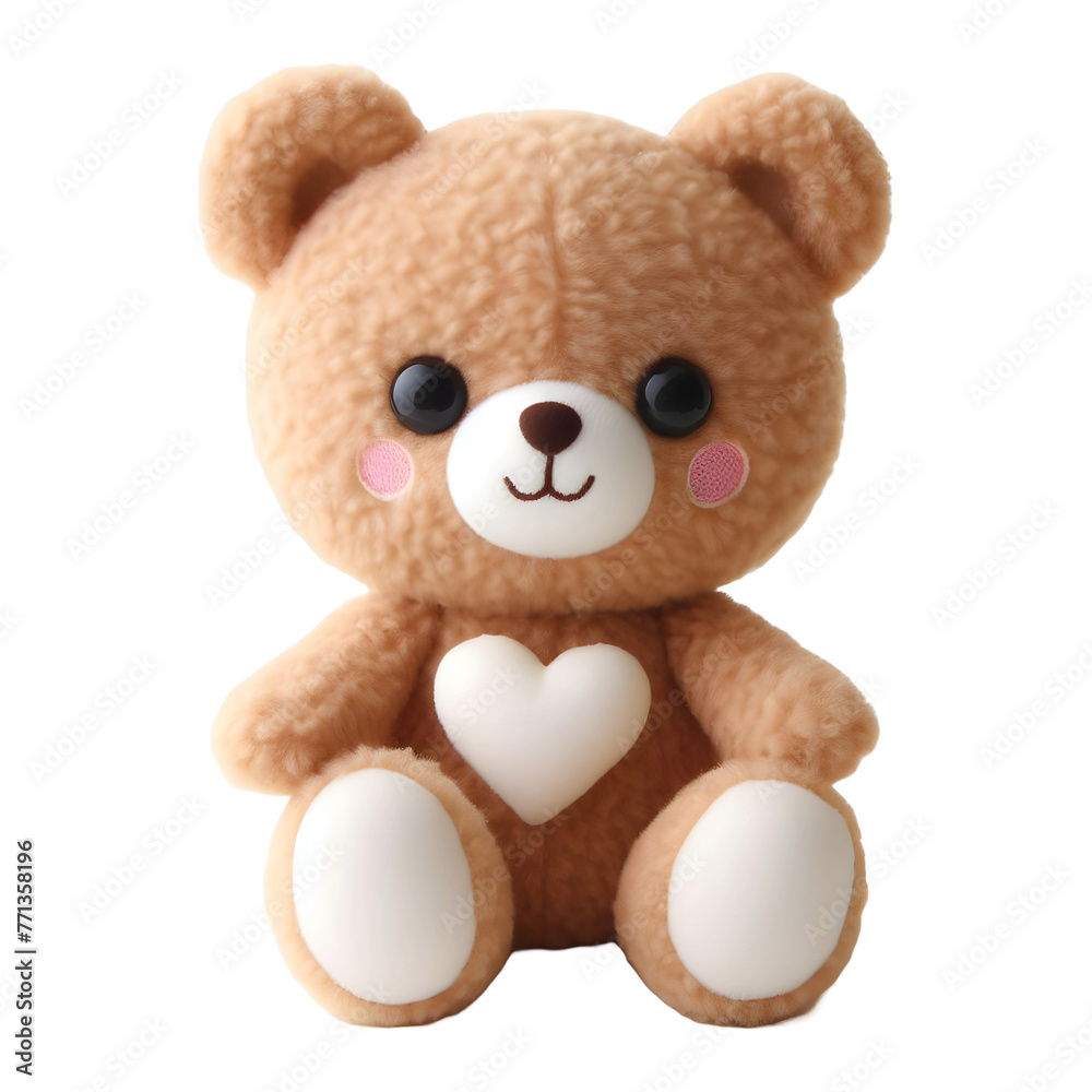 Fototapeta premium Event anniversary gift cute teddy bear
