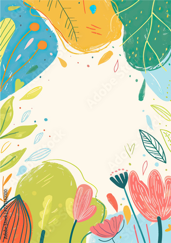 Vector watercolor spring banner © Alice