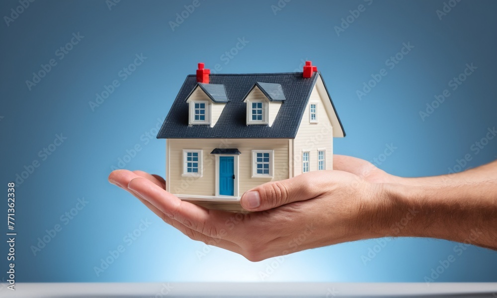A small house in the palm of your hand. Real Estate Insurance A small house in the palm of your hand. Real Estate Insurance