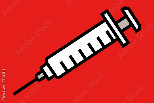 Medical Syringe Icon