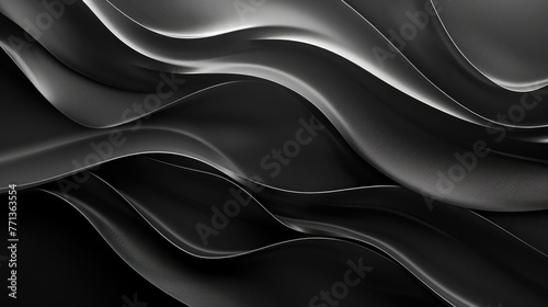 Abstract black background, Dark cool background, Vector illustration