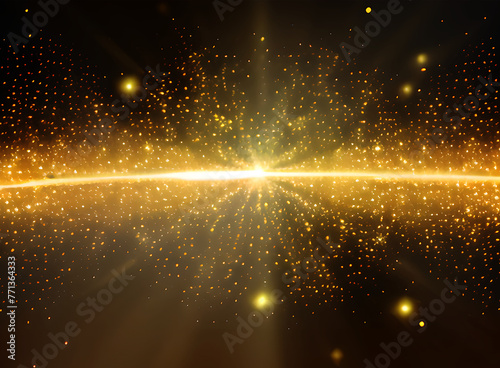 yellow bright light