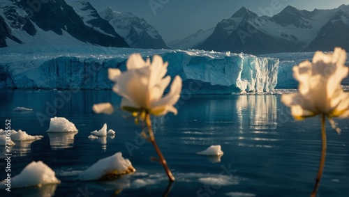 iceberg in lake #771365552