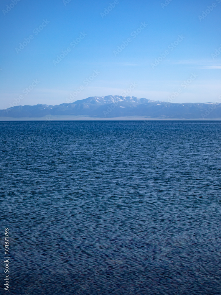 Fototapeta premium blue sky and sea