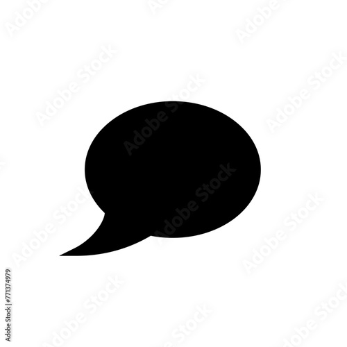 Adobe Illustrator ArtworkMessage icon vector. Chat illustration sign. Forum symbol. Communication logo.