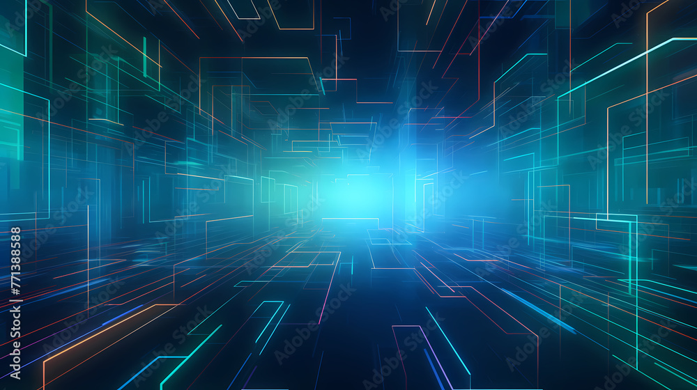 Abstract technology background Abstract technology background