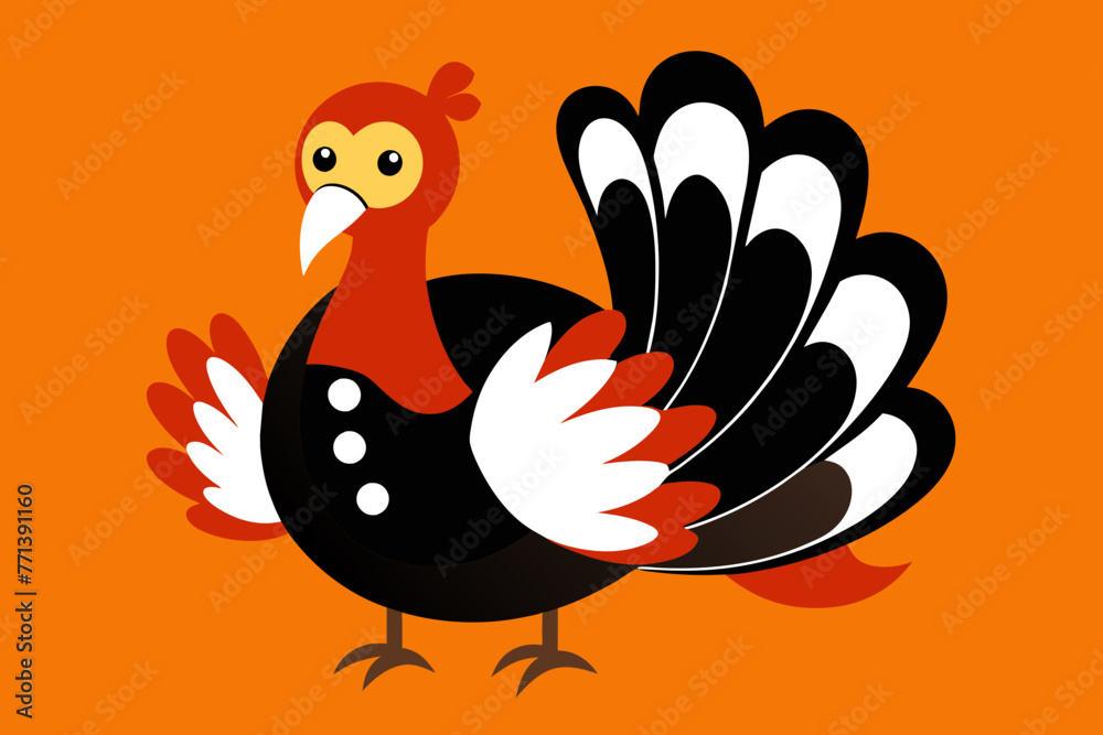 Thanksgiving Turkey Illustration 