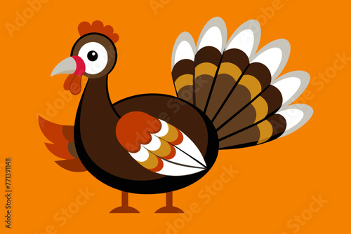 Thanksgiving Turkey Illustration 