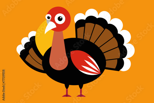 Thanksgiving Turkey Illustration 