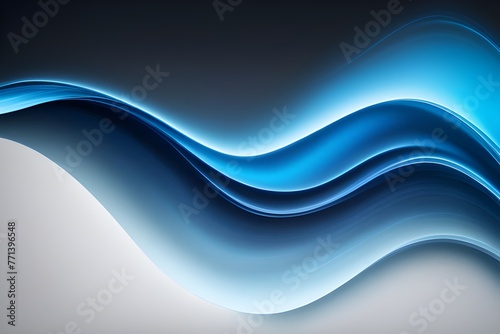 abstract wave blue background 