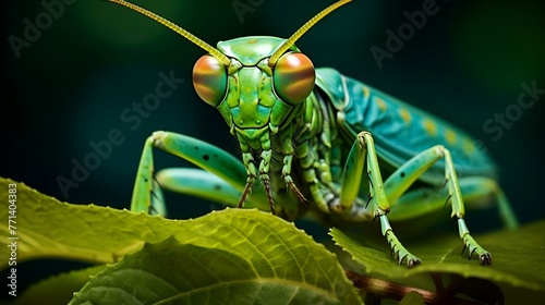 green Grasshopper high resolution