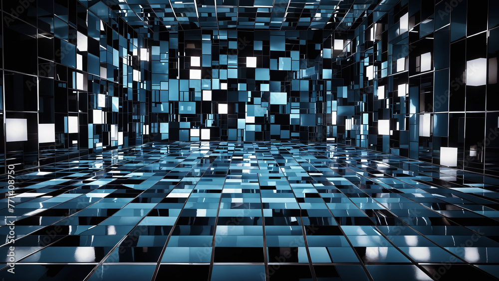 Obraz premium Abstract geometric background