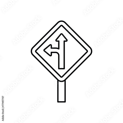 Traffic Sign vector icon