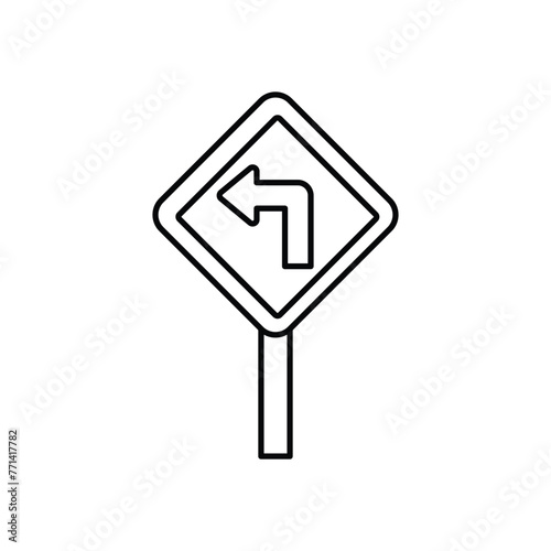 Traffic Sign vector icon