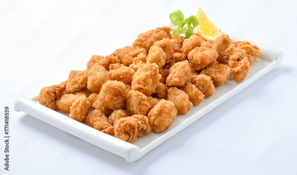 Pop Corn Chicken. Pop Corn chicken is a Snack food product consisting of a small pieces of deboned chicken meat that is breaded or battered, then deep-fried or baked. Pop Corn Chicken. Pop Corn chicken is a Snack food product consisting of a small pieces of deboned chicken meat that is breaded or battered, then deep-fried or baked.
