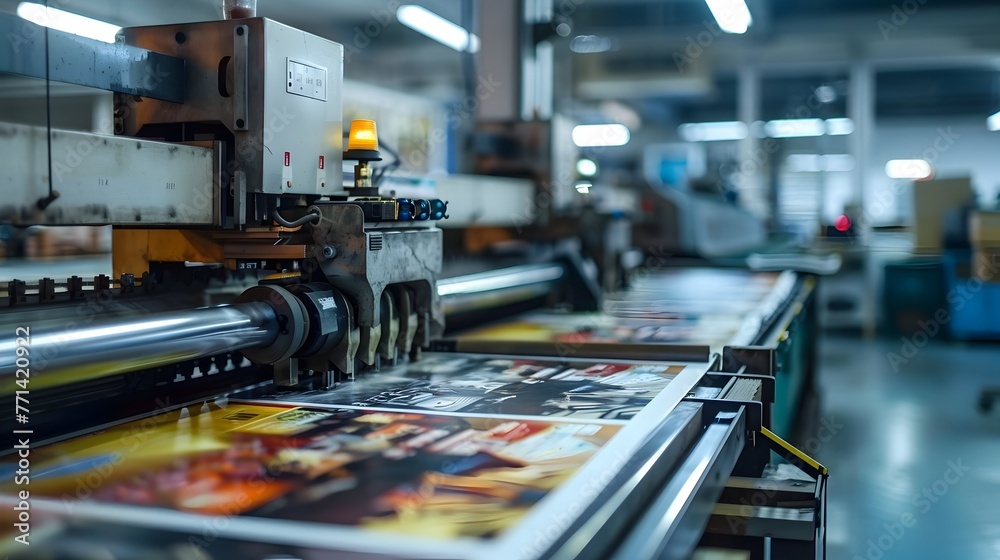 Sustainable Printing House Embracing Eco-Friendly Production Practices