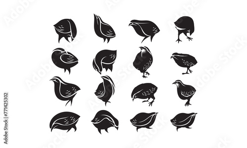 Quilling bird  SVG, Silhouette, Cut File, cutting files, printable design, Clipart,