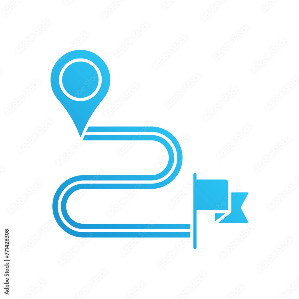 Destination vector icon Destination vector icon