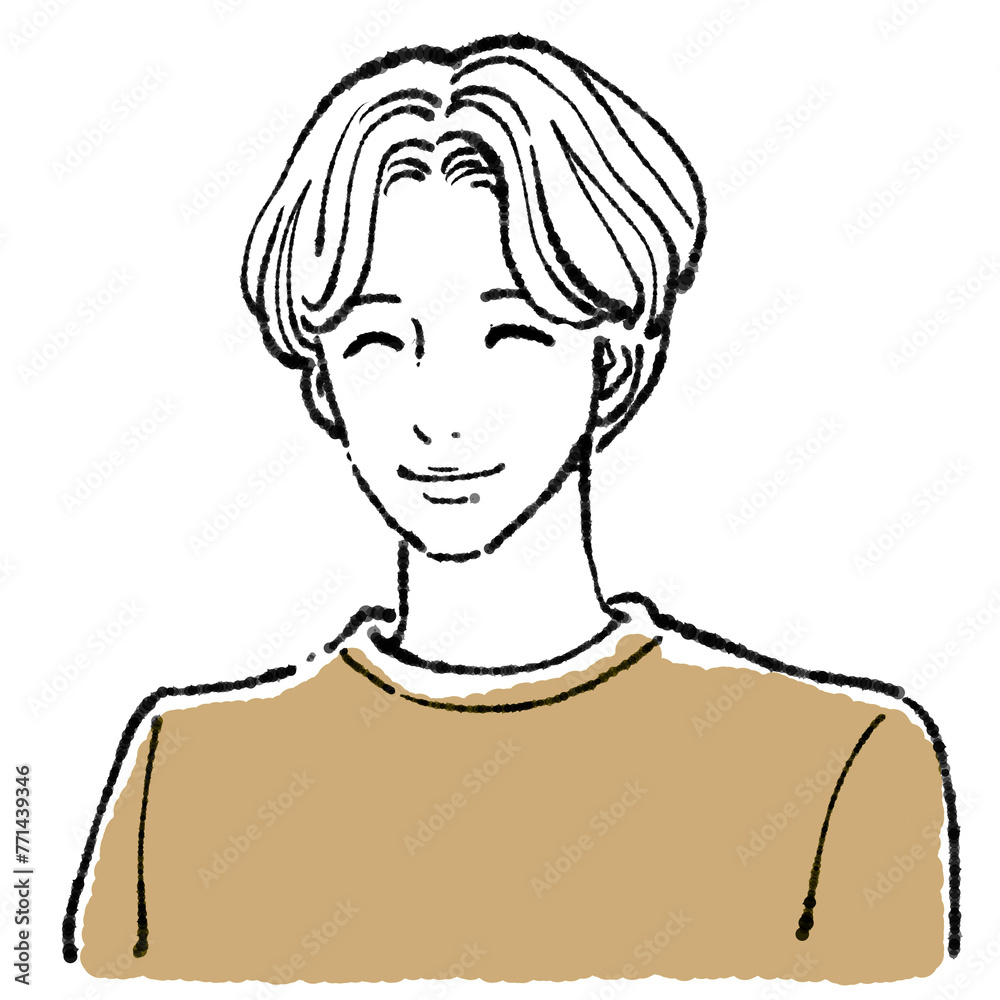 男性・男の子のイラスト素材 男性・男の子のイラスト素材