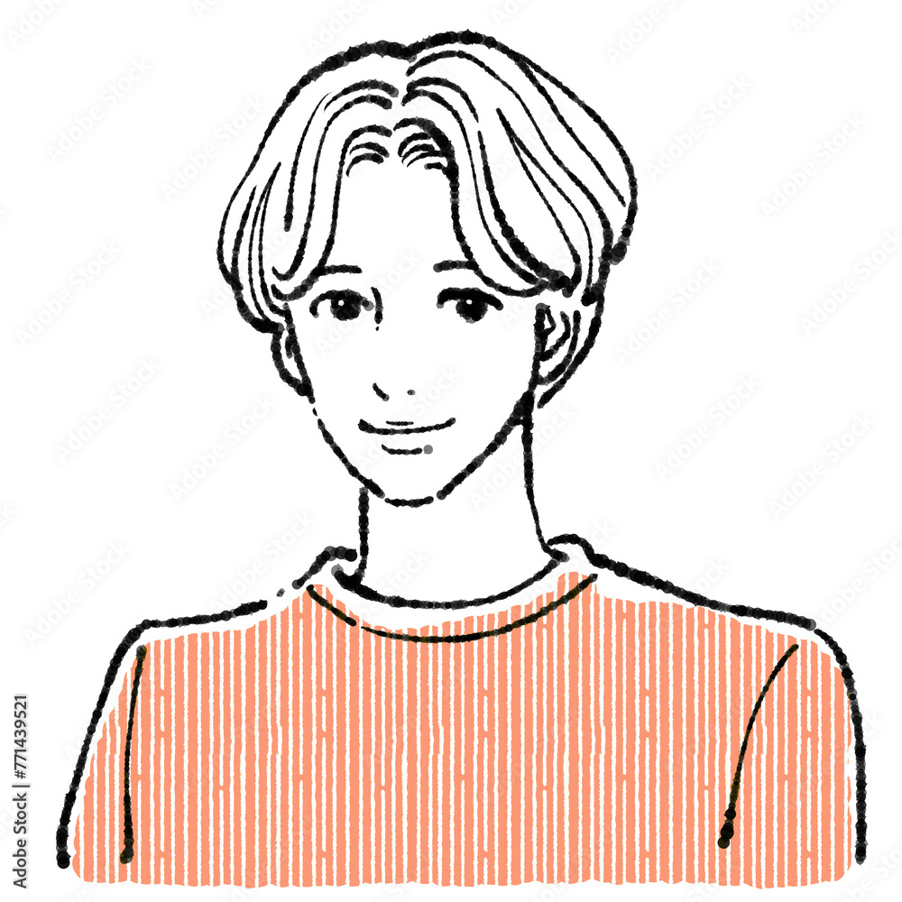 男性・男の子のイラスト素材 男性・男の子のイラスト素材