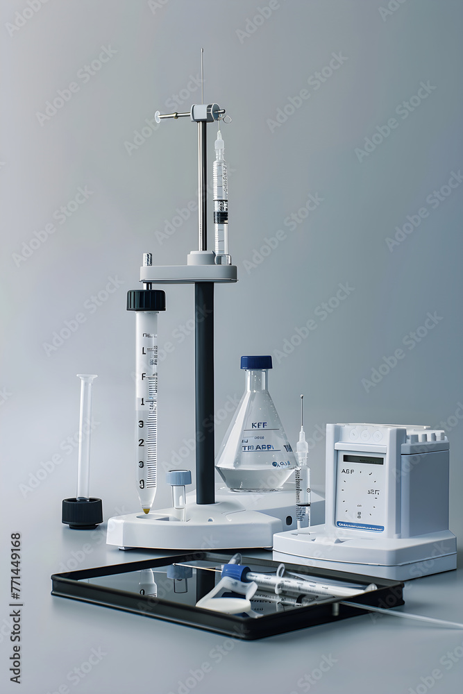Comprehensive Guide to Karl Fischer Titration: From Preparation to Analysis - obrazy, fototapety, plakaty 