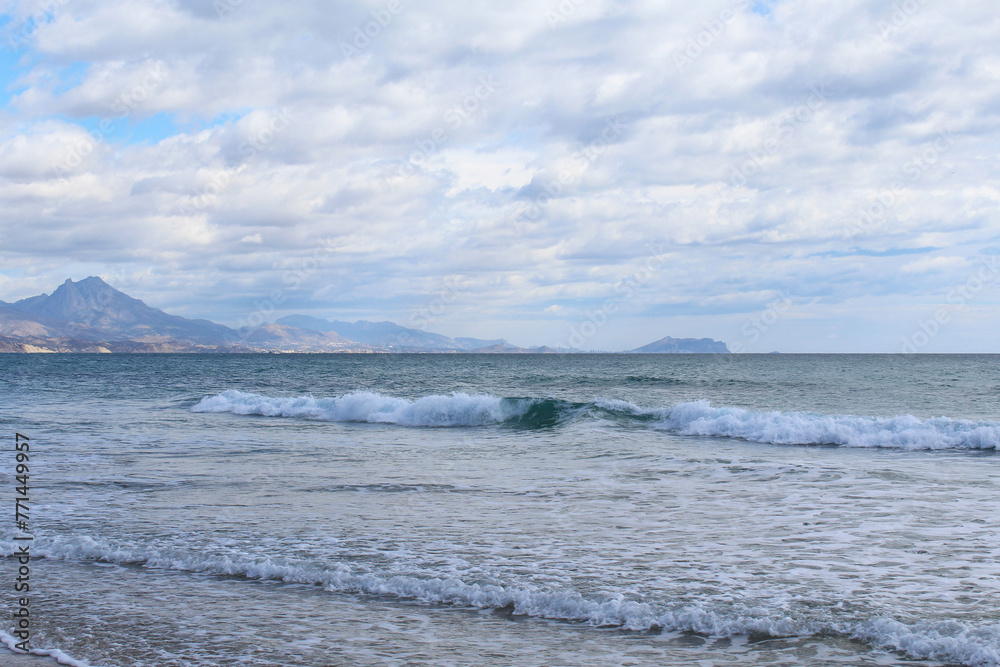 view of the sea from the beach view of the sea from the beach