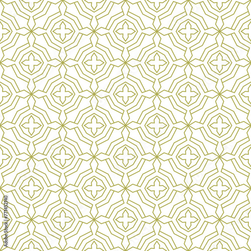 luxury geometric thai decorative fabric textile and wedding invitation card ethnic seamless pattern