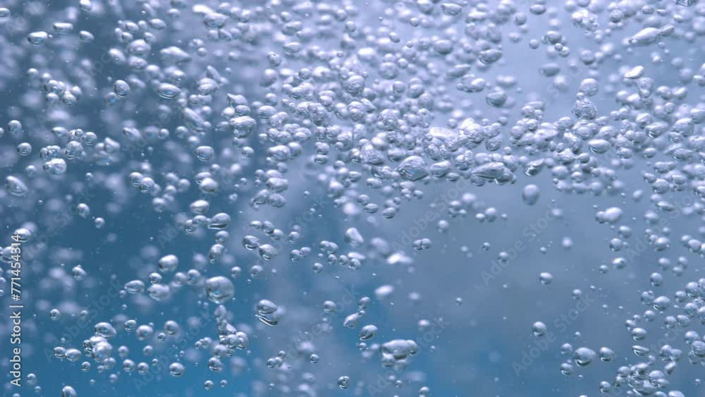 High speed shooting, natural gushing, clear, mineral water, bubbles High speed shooting, natural gushing, clear, mineral water, bubbles
