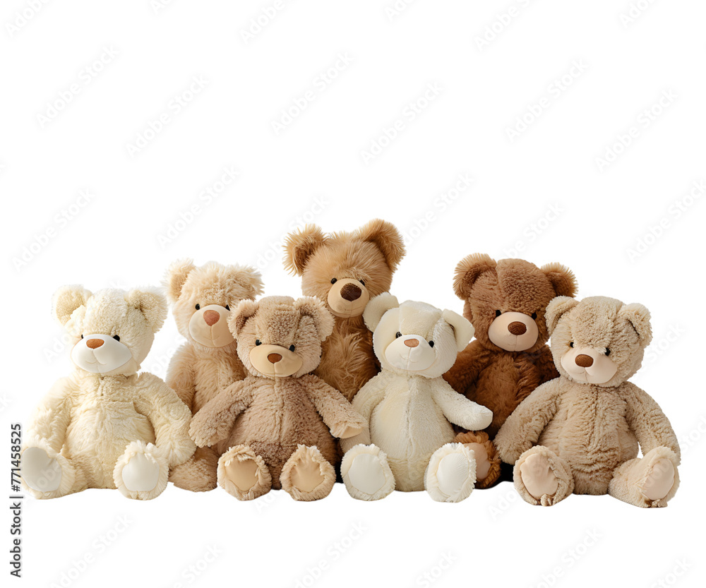 A teddy bear doll isolated on white transparent background, PNG File. Perfect for clipart A teddy bear doll isolated on white transparent background, PNG File. Perfect for clipart