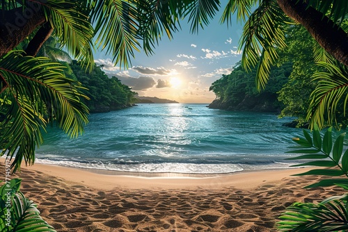 Tropical beach © Ahmad