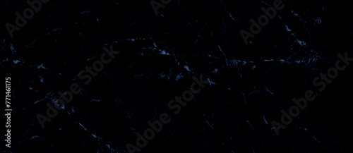 Nero Marquino Marble background, strict dark texture on black background photo