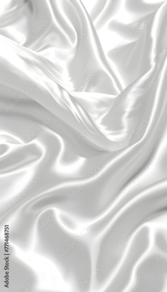 Obraz premium White Silk Background