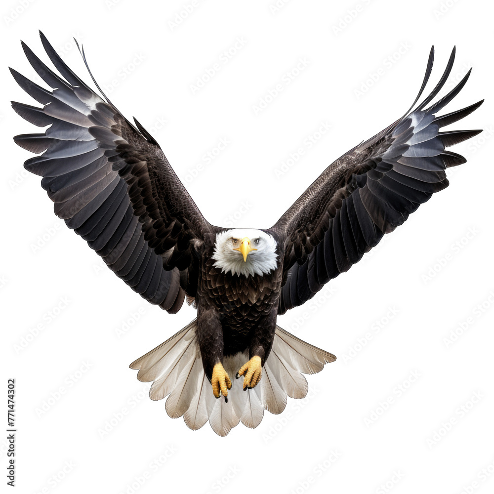 Fototapeta premium Bald Eagle Flying