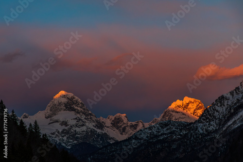 Last days of winter in Sella Nevea