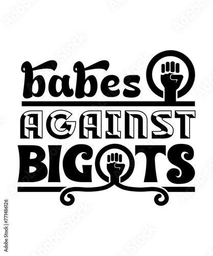 babes against bigots svg