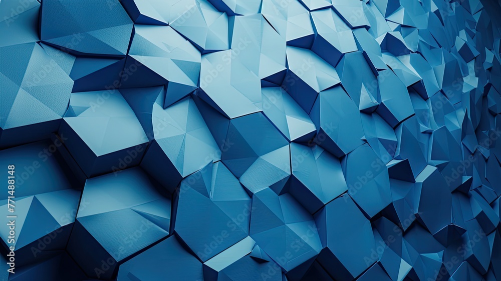 3D blue geometric design - abstract wallpaper backdrop for modern aesthetics. 3D blue geometric design - abstract wallpaper backdrop for modern aesthetics.