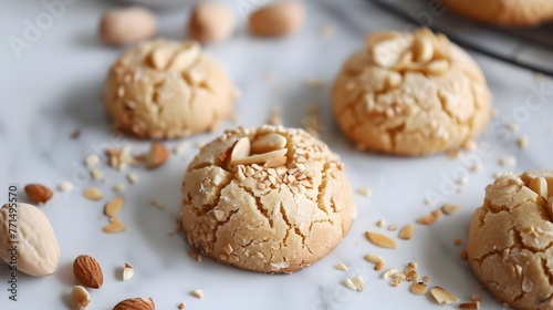 Chinese Almond cookies, traditional food
