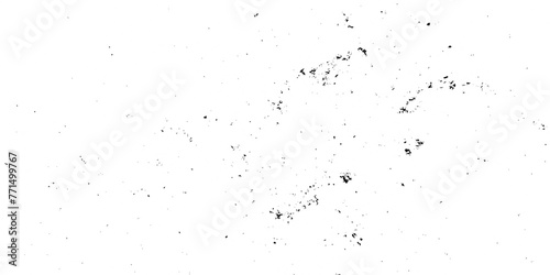 Black isolated texture on white. Black dirty pattern. Old paper overlay. Vintage dust grunge texture on isolated white background. Grunge texture black and white background. 