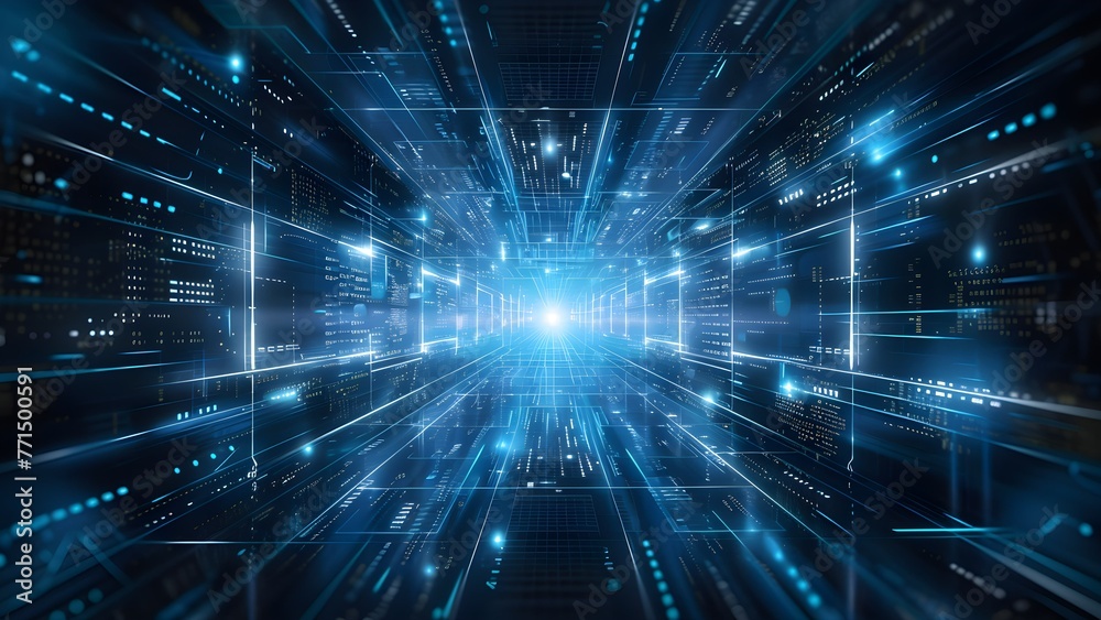 IT security technology background IT security technology background