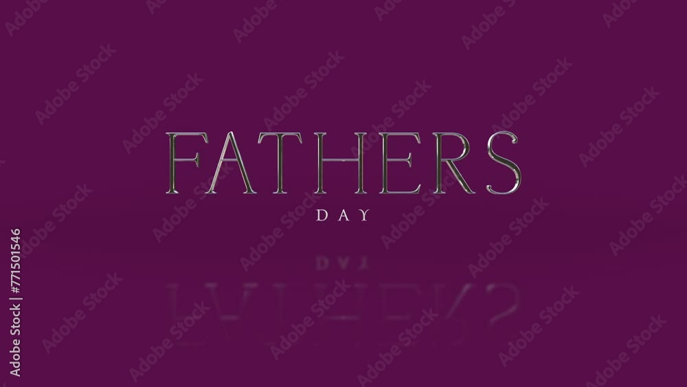A stylish logo for Fathers Day - green lettering atop a purple backdrop spells fathers. The clean design ensures legibility and comprehension A stylish logo for Fathers Day - green lettering atop a purple backdrop spells fathers. The clean design ensures legibility and comprehension